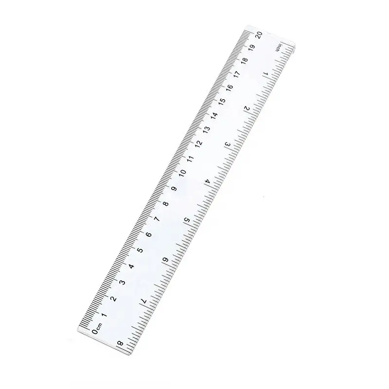 Plastic Transparent Ruler Double sided Printing Inch - Temu