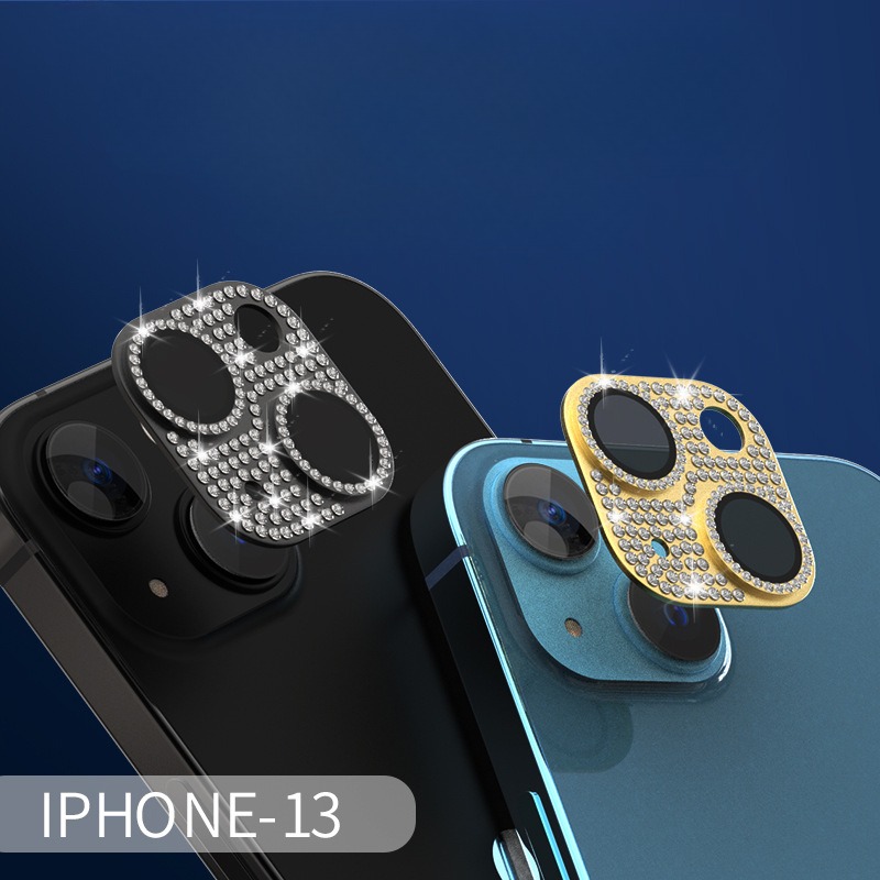 Glam Up Your Iphone With A Shiny Glitter Camera Protector - Temu