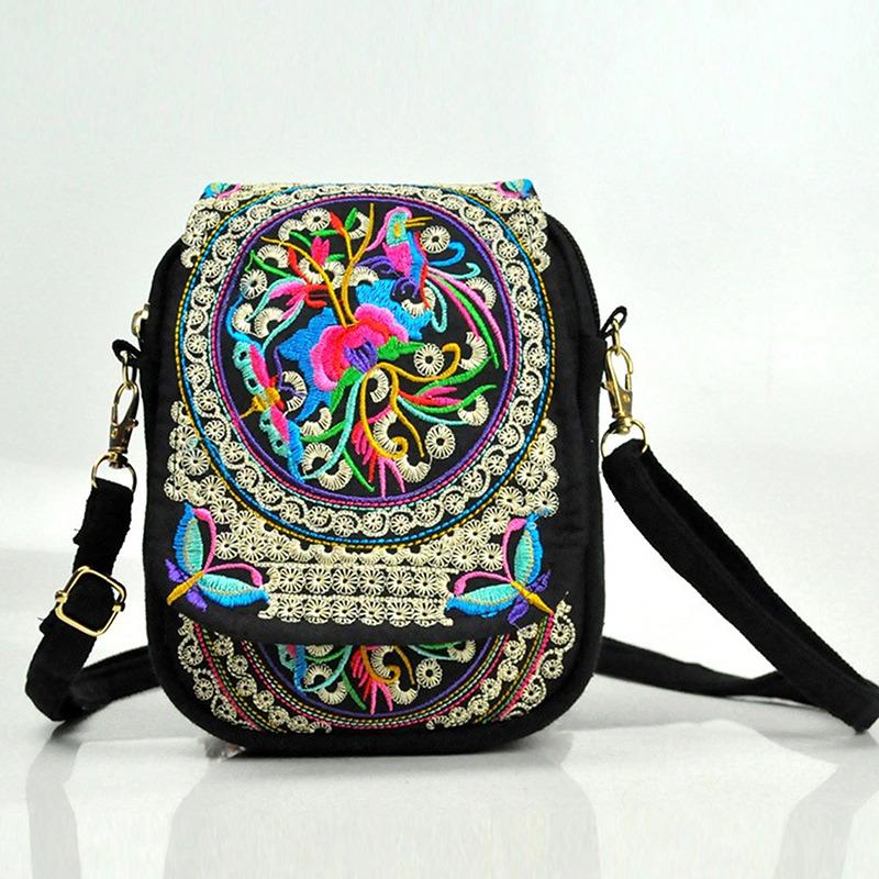 Printed Sling Backpack, Ethnic Style Crossbody Bag, Women's Daily Multi  Pocket Purse - Temu