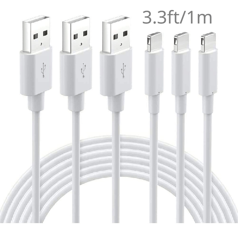 2 Pack] 2m Câble Chargeur iPhone certifiés MFi Apple, Cordon de câble Apple  Lightning vers USB 2 mètres pour iPhone 12/11/11Pro/11Max/ X/XS/XR/XS  Max/8/7/6/5S/Se : : Informatique