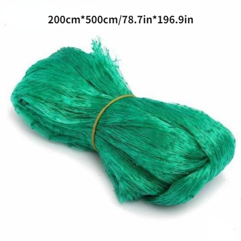 TEMU 1pc -bird Netting Fence, Pond Netting, Green -bird Netting, To Plants Fruits Trees And Vegetables