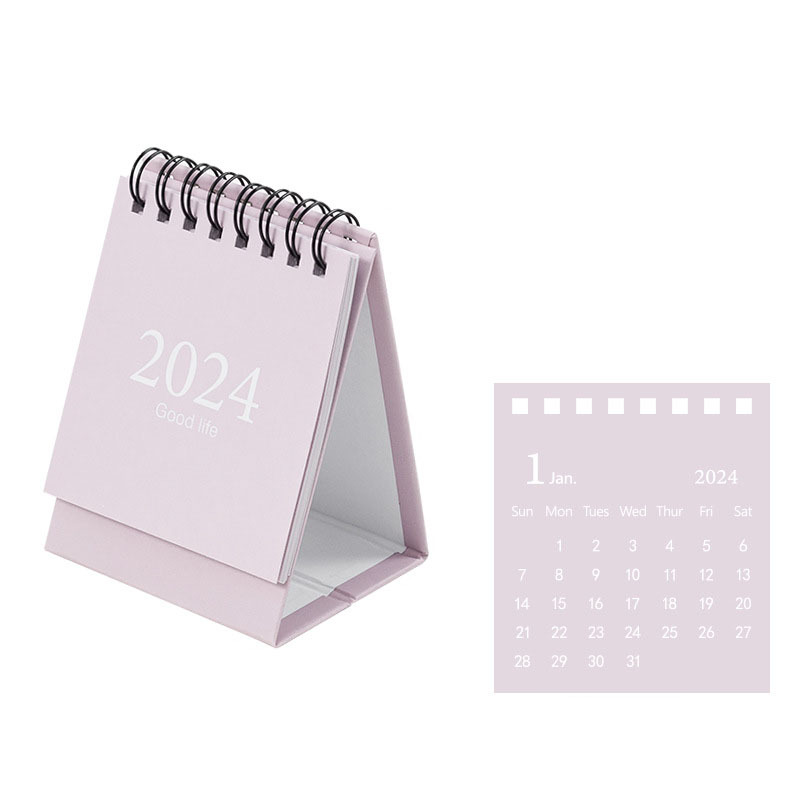 STOBOK Mini Desk Calendar 2023 Daily Schedule Thick Paper Twin- Wire  Binding Mini Monthly Desktop Calendar for Planning Organizing Daily  Scheduler