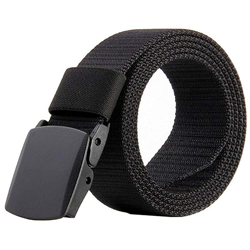 Leather Belt With Hidden Pocket