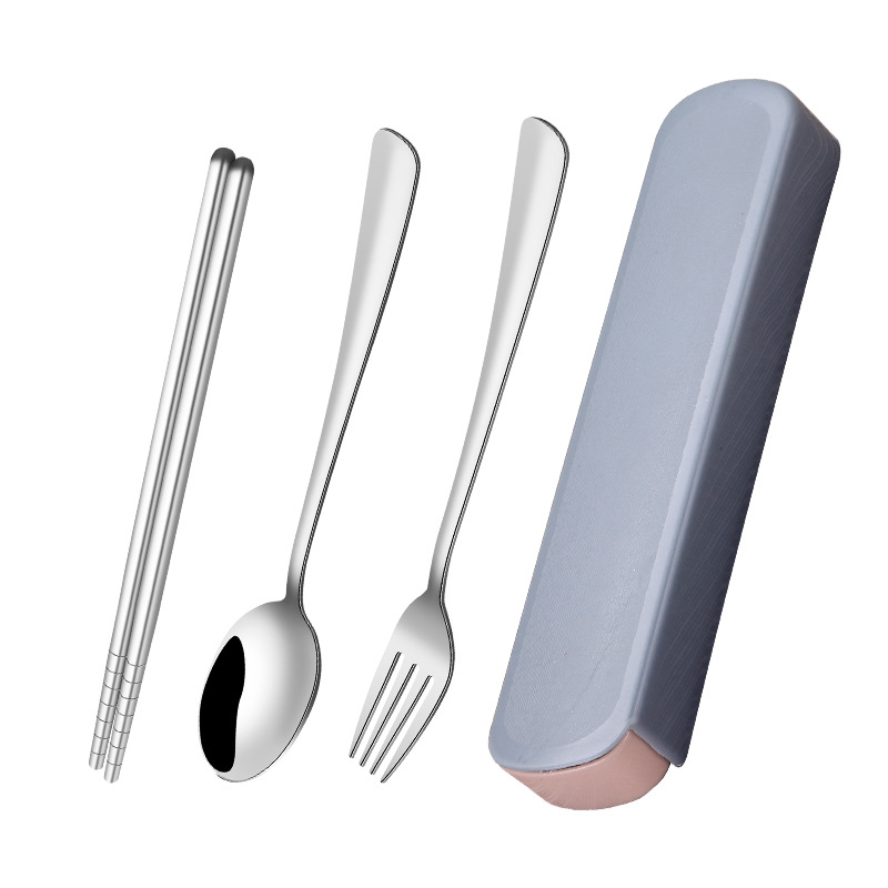 Stainless Steel Travel Cutlery Knife Fork Spoon Chopsticks Lunch Box  Utensils - China Kitchenware and Kitchen Utensils price