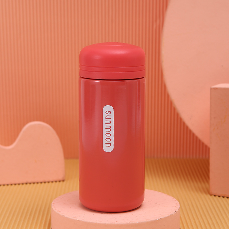 Stainless Steel Insulated Cup, Portable Small Leakproof Flask