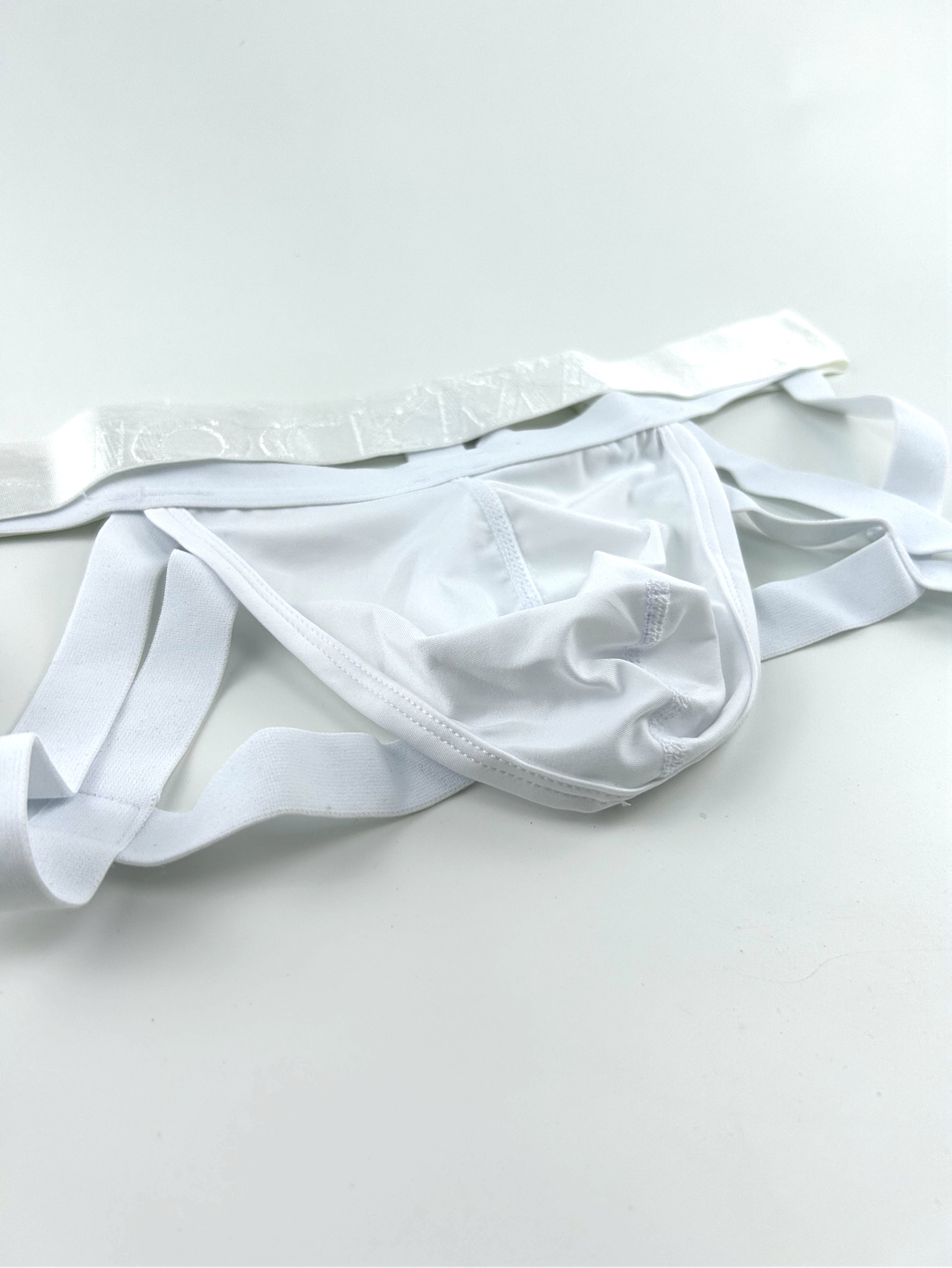 Men's Jockstrap Underwear Low Waist Mesh Breathable Athletic