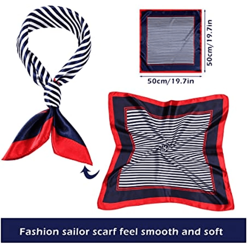 Temu Set, Captain Hat Navy Sailor Hat and Scarf Set Sailor Hat Cosplay for Women Men Adult Costume Accessories Party Thanksgiving Halloween Cosplay