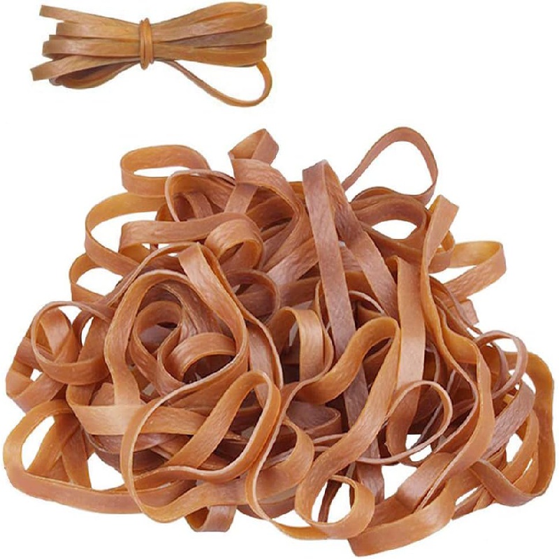 HRX Package Large Thick Rubber Bands, 30 PCS Heavy Duty File Elastic Rubber  Bands for Home Kitchen Office Workshop Warehouse(L7.87 x W0.39 x THK0.09  inches) 