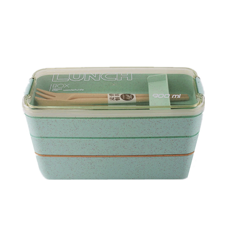 Bento Box For Adults, 3-layers Lunch Box, Portable Food Storage Tableware -  Temu