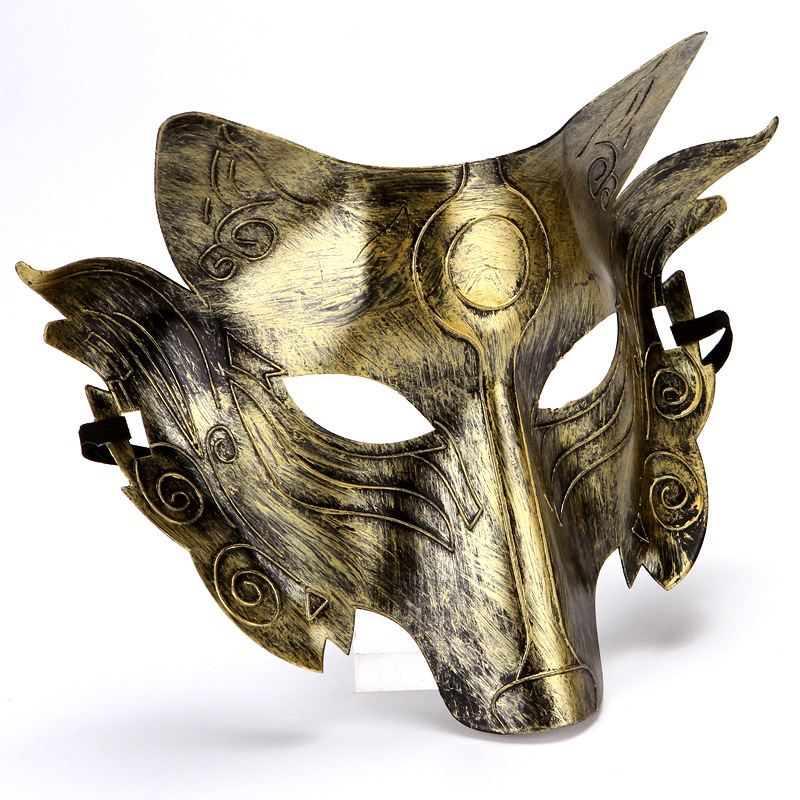 Animal Masks - Wolf Mask - Chinless Mask - MASKS Masquerade, Venetian  Character, AnimalsHorror