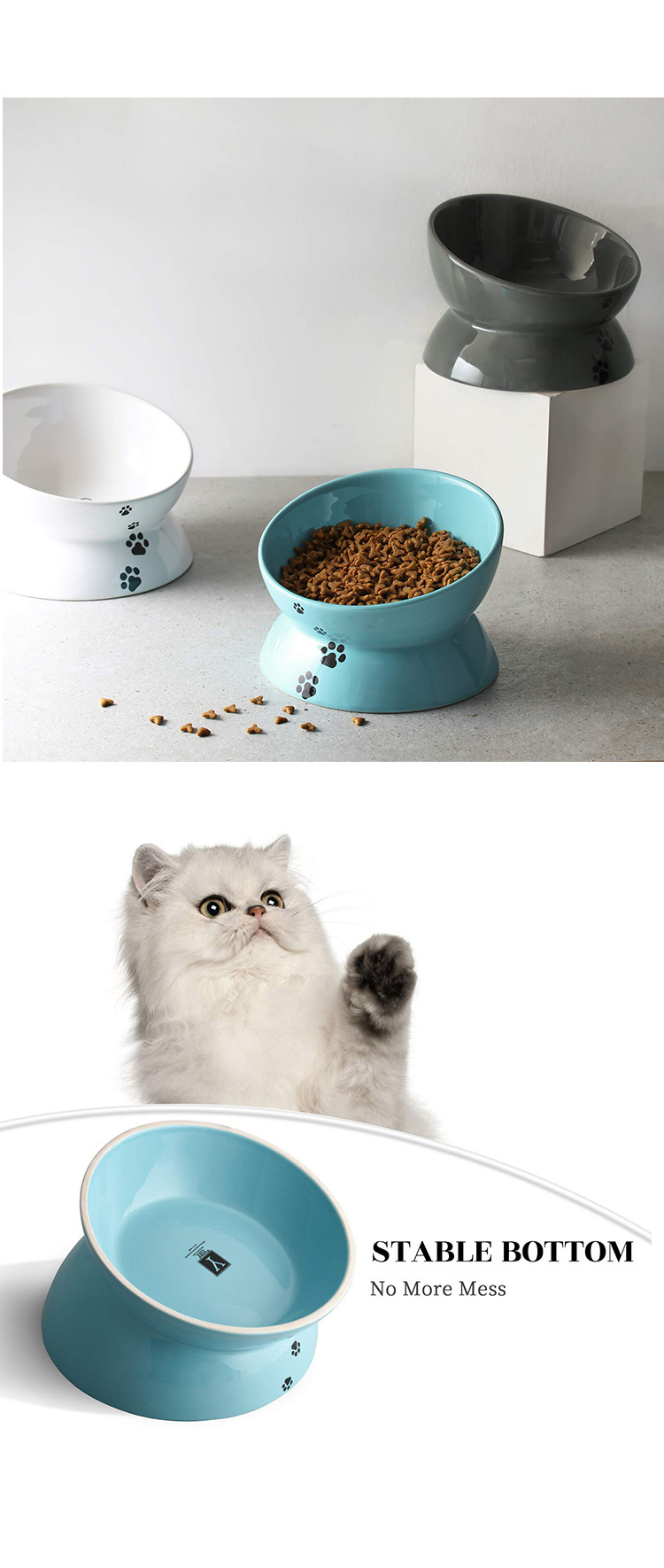 Y YHY Elevated Cat Food Bowl & Reviews