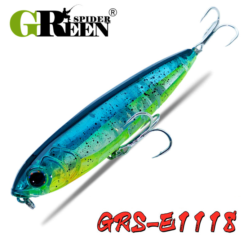 GRS New Sea Fishing Lure Stickbait Pencil Lure Top Water 165mm 70g