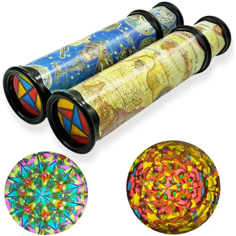 classic kaleidoscope toy stretchable long design perfect gift christmas halloween gifts random colors details 0