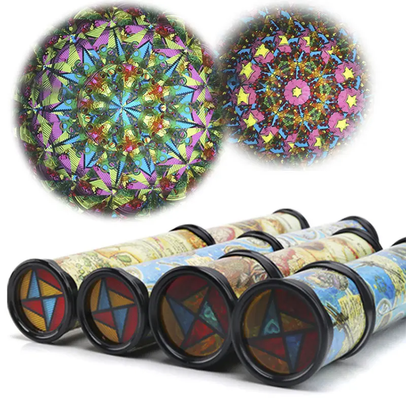 classic kaleidoscope toy stretchable long design perfect gift christmas halloween gifts random colors details 1