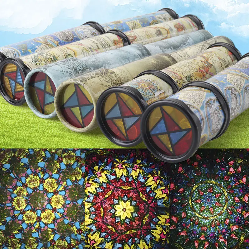classic kaleidoscope toy stretchable long design perfect gift christmas halloween gifts random colors details 2