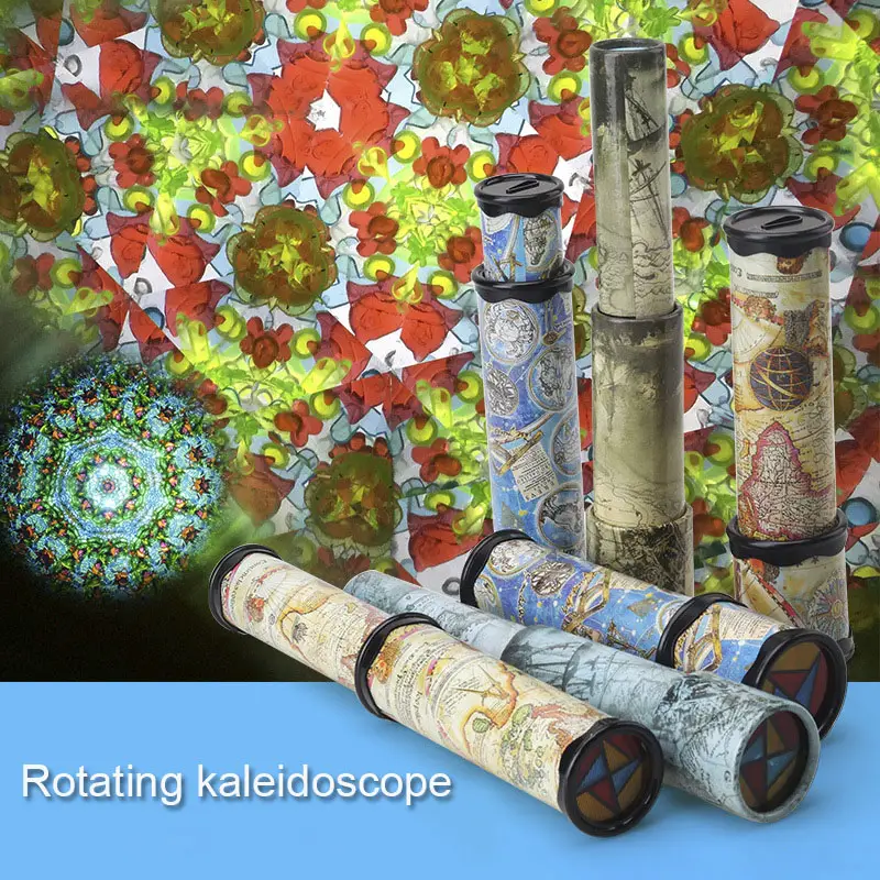 classic kaleidoscope toy stretchable long design perfect gift christmas halloween gifts random colors details 3