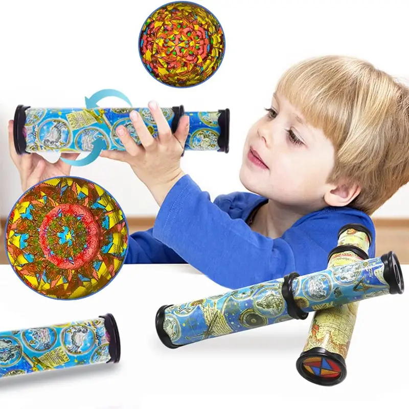 classic kaleidoscope toy stretchable long design perfect gift christmas halloween gifts random colors details 9