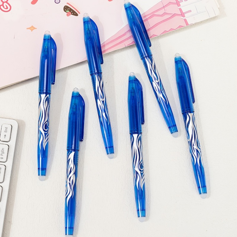 Blue Erasable Gel Pens Perfect For Students Office - Temu