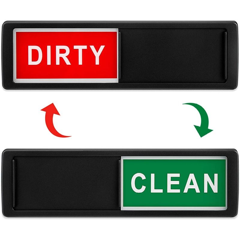 Dishwasher Magnet Clean Dirty Sign, Dishwasher Stickers, Clean Dirty Magnet  For Dishwasher, Stylish Plastic Indicator, Dishwasher Sign, No-scratch  Kitchen Refrigerator Decor Accessories, Kitchen Stuff - Temu