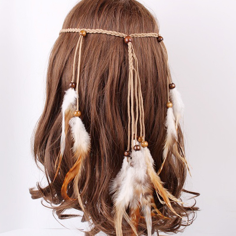 Boho Hair Feather 