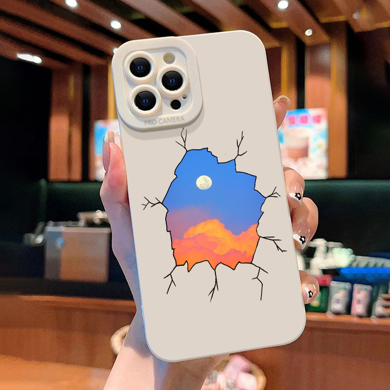 Silicone Case Iphone 12 Pro Max Sky Mobile Sky Map Pattern