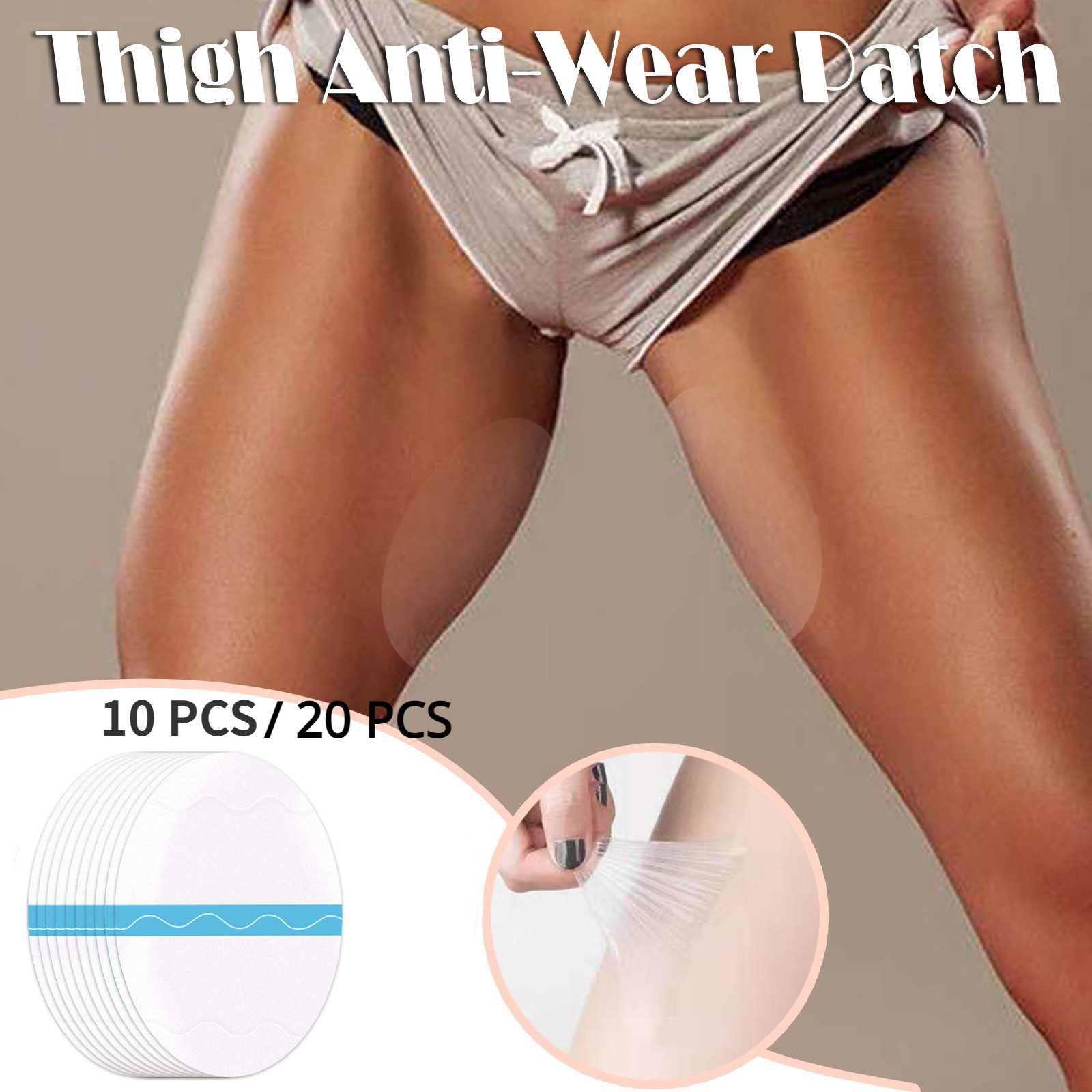 Thigh Sticker Chafing InnerThigh Paste Wear TapeChafing Chafing Pads Body  for Thigh Thigh PasteBody Bands Friction 