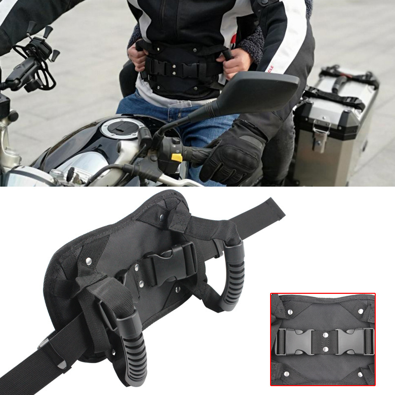 Motorrad-Sicherheitsgurt Für Den Hinteren Sitzpassagier, Verstellbarer  Gurt, Griff Mit Rutschfester Handhabung Für Kinderfahrräder,  Sicherheitsgriff