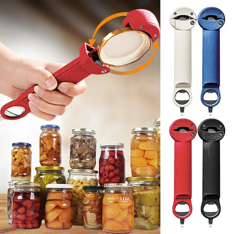 Punch Can Opener Handheld Jar Opener for Hands Seniors Kitchen Manual Can Opener Outdoors Picnic Jar Bottle Openers Side Cut Can Electric Can Opener