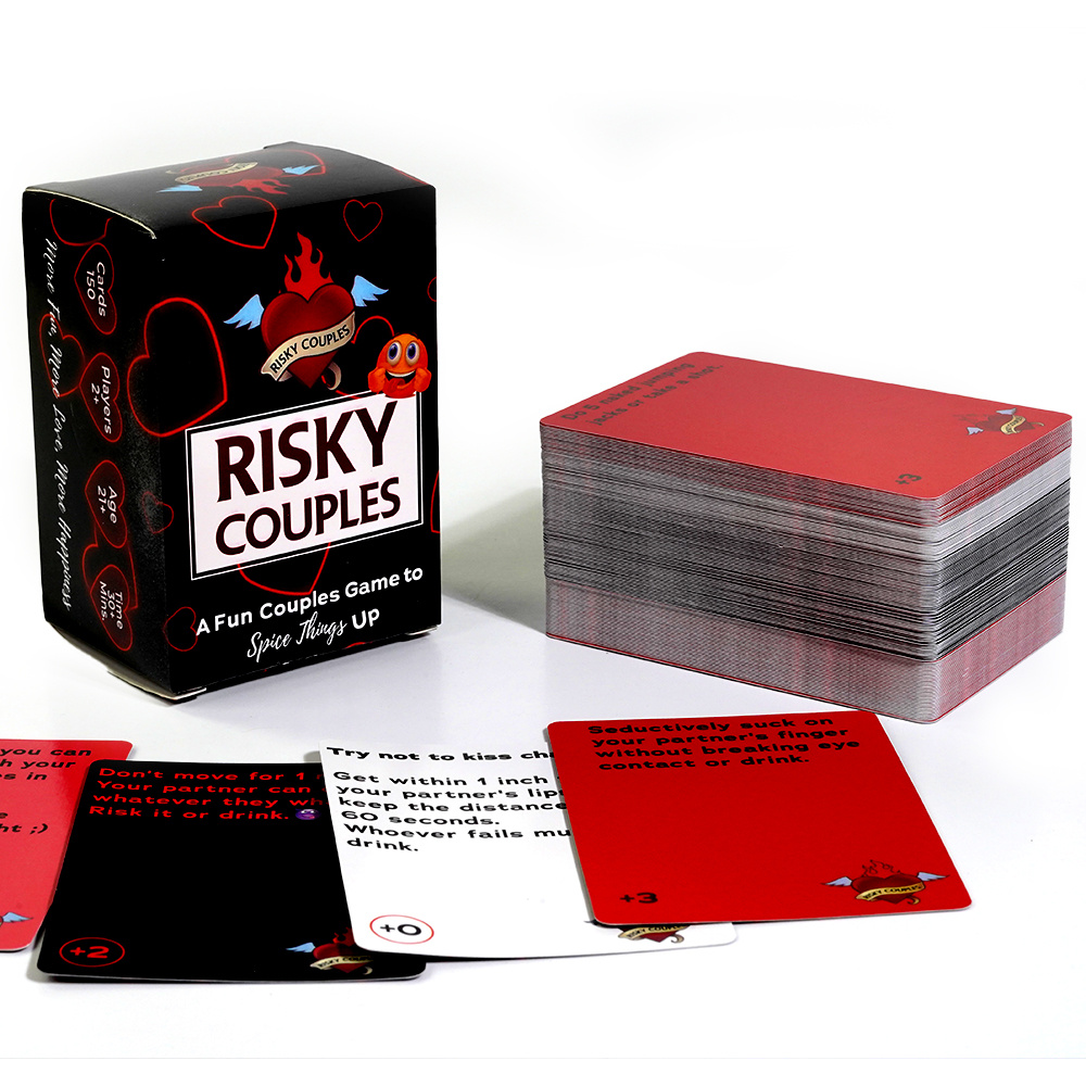 RISK IT OR DRINK IT - Fun Drinking Party Game – Risky Couples