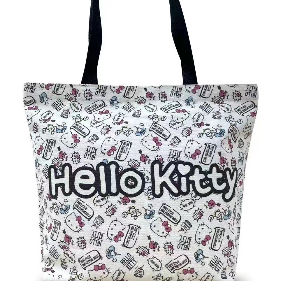 Hello Kitty Mesh Bag, Kawaii Lightweight Versatile Handbag, Girls Cute  Christmas Gift Bag - Temu