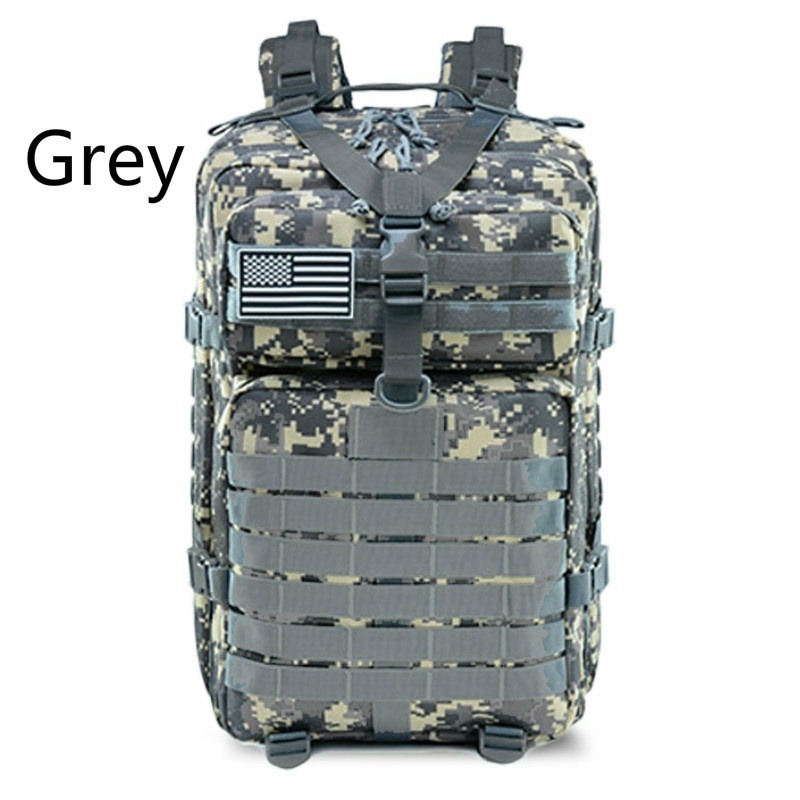 50L 1000D Nylon Army Military Bag Men Tactical Backpack Outdoor Waterproof  Camping Hunting Backpack Trekking Hiking Fishing Bag