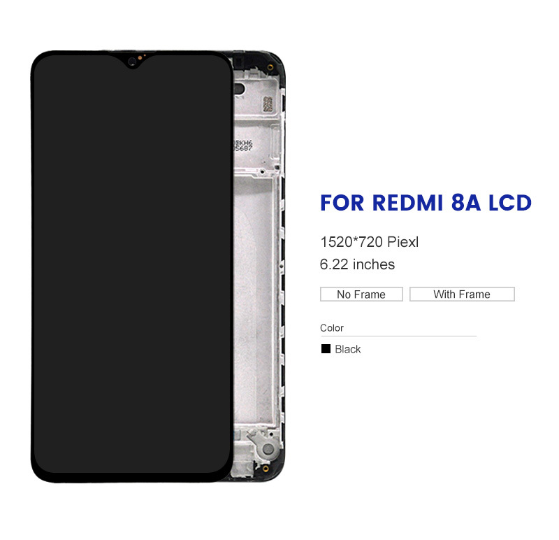 For Xiaomi Redmi 13C LCD Display+Touch Panel Screen Digitizer Assembly Black