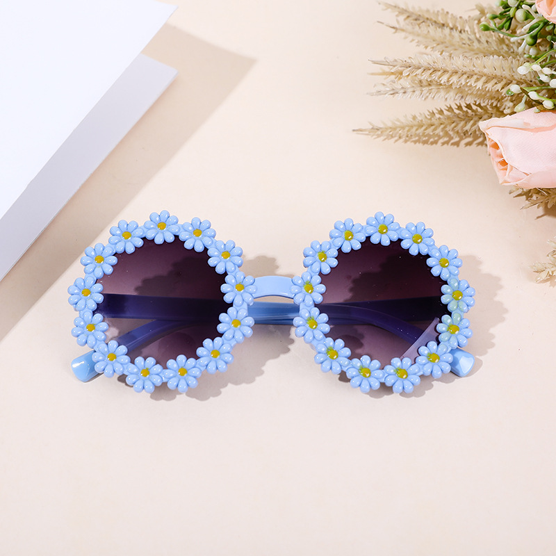 1pc Fashionable Square Frame Kids' Sunglasses, Perfect For Sun