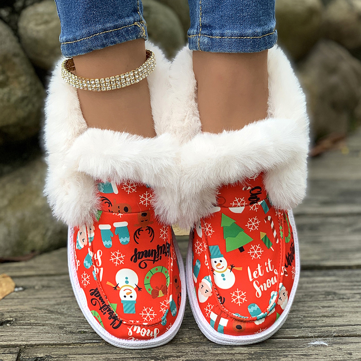 Snowman slippers sales for adults