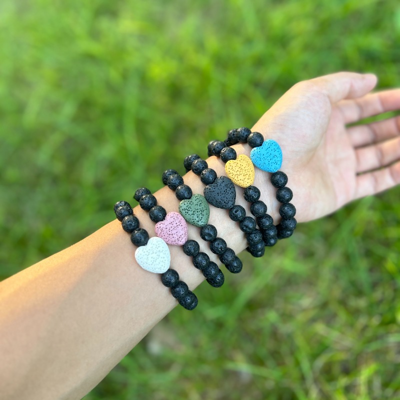 Labradorite Aromatherapy Essential Oil Diffuser Bracelet (8mm beads) – Love  N' Lava Designs