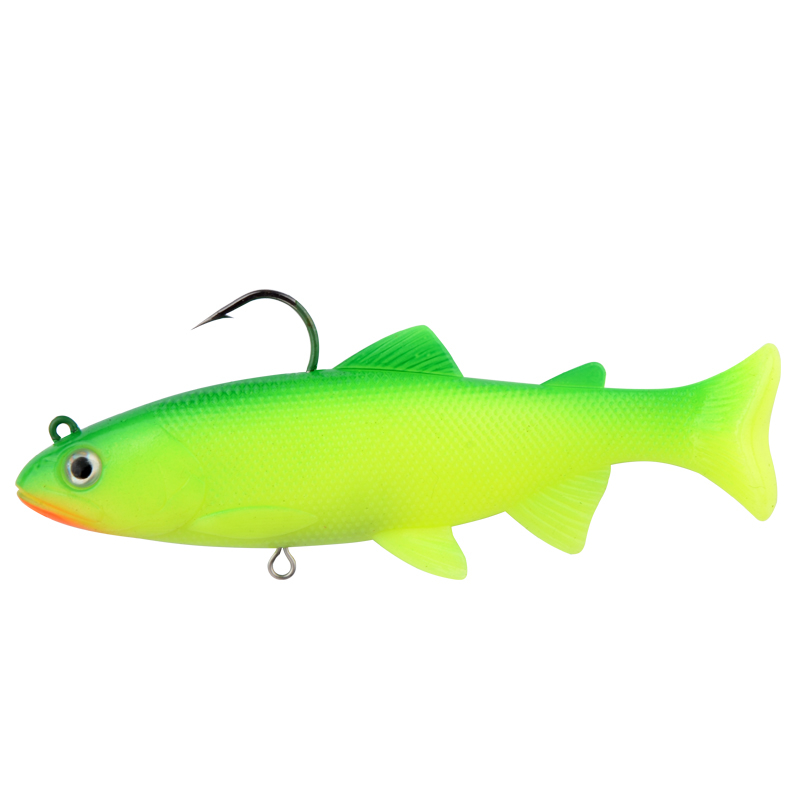  Tail Fishing Lures Soft Fishing Lures PVC Artificial
