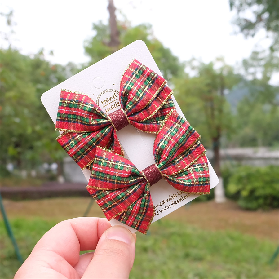 Little English | Little Girl Hair Accessories - Large Red Bow