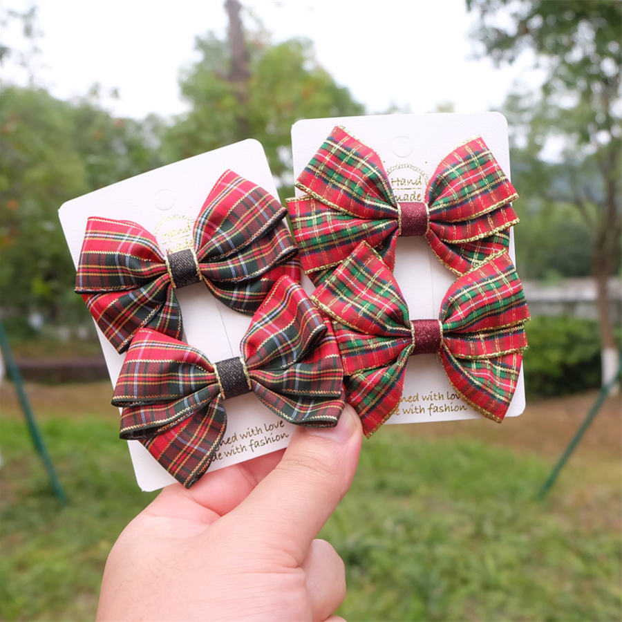 Bow hair pin for kids, girls. Trendy hair accessories for women