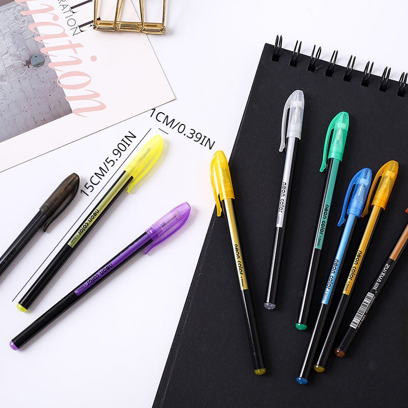 Gel Pen Set Glitter Gel Pens For School Office Adult - Temu