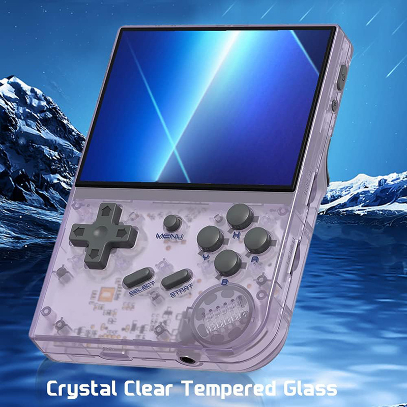 2pcs Tempered Glass 3 5inch Screen Protective Film Crystal Clear