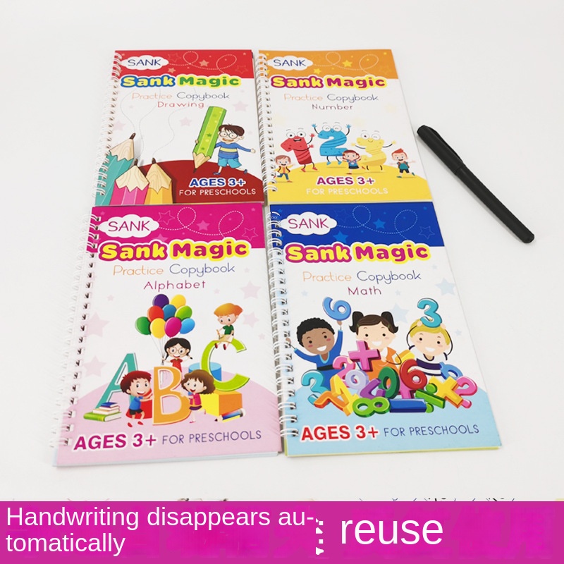 English Version Montessori Children's Hard Pen Groove - Temu