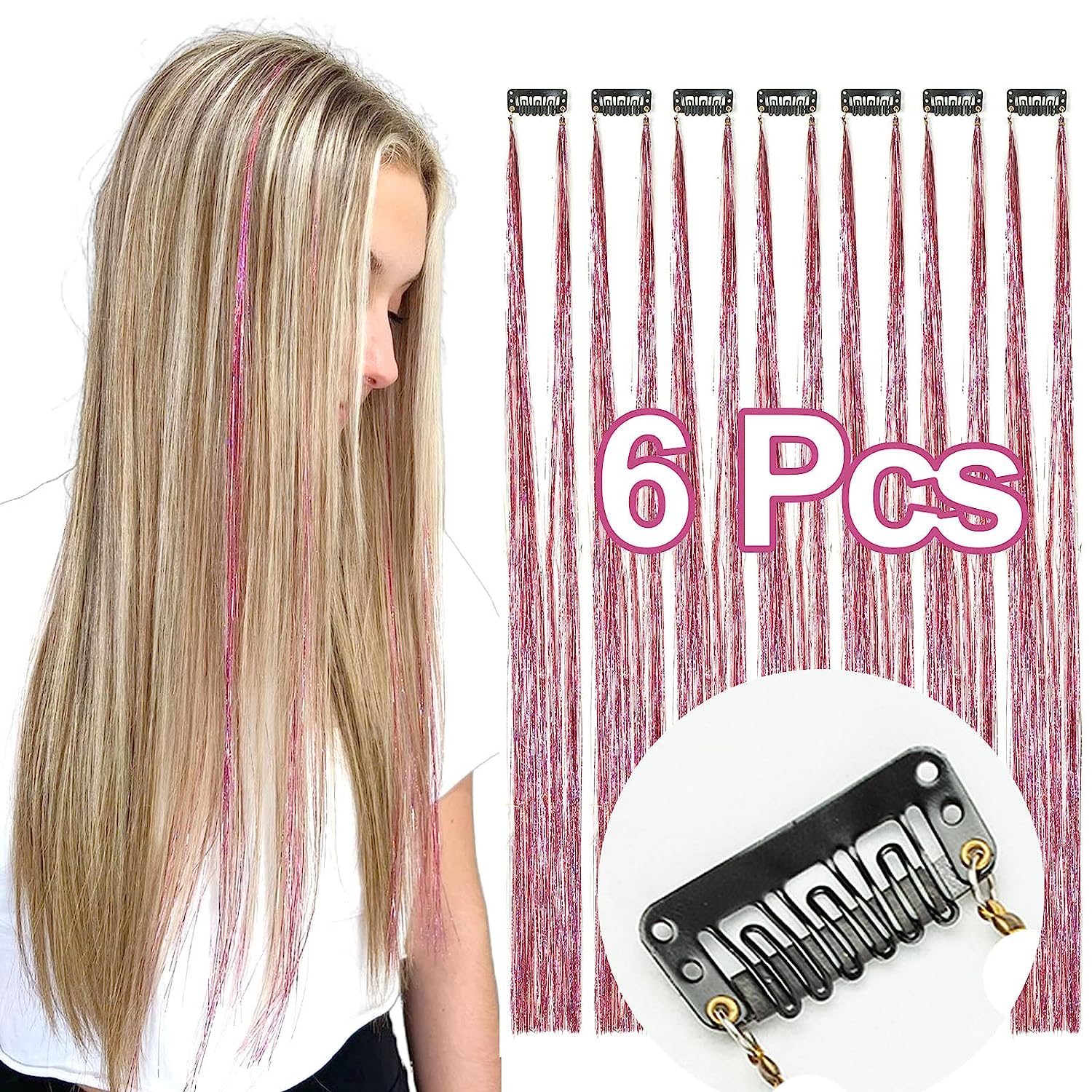 Success Tinsel Hair Extensions | Lunautics