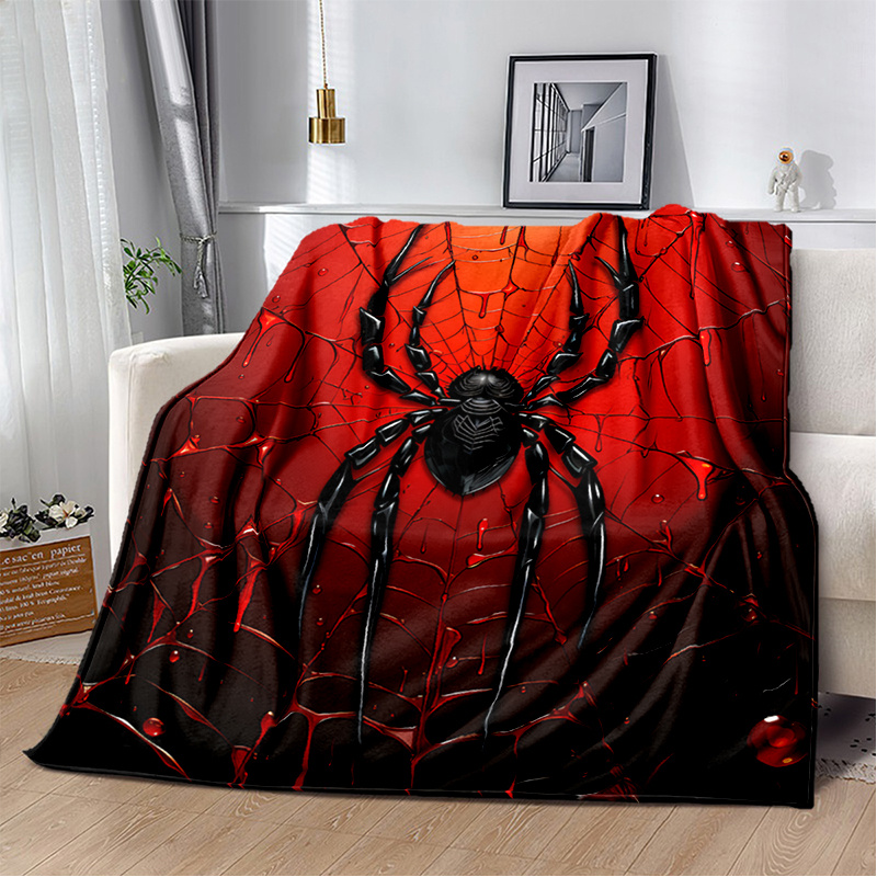 Black best sale spiderman blanket