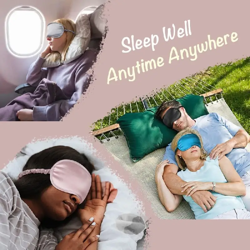Cat white-Masque De Sommeil En Soie Imitation Soie, Bandage Pour Les Cat white-Masque De Sommeil En Soie Imitation Soie, Bandage Pour Les