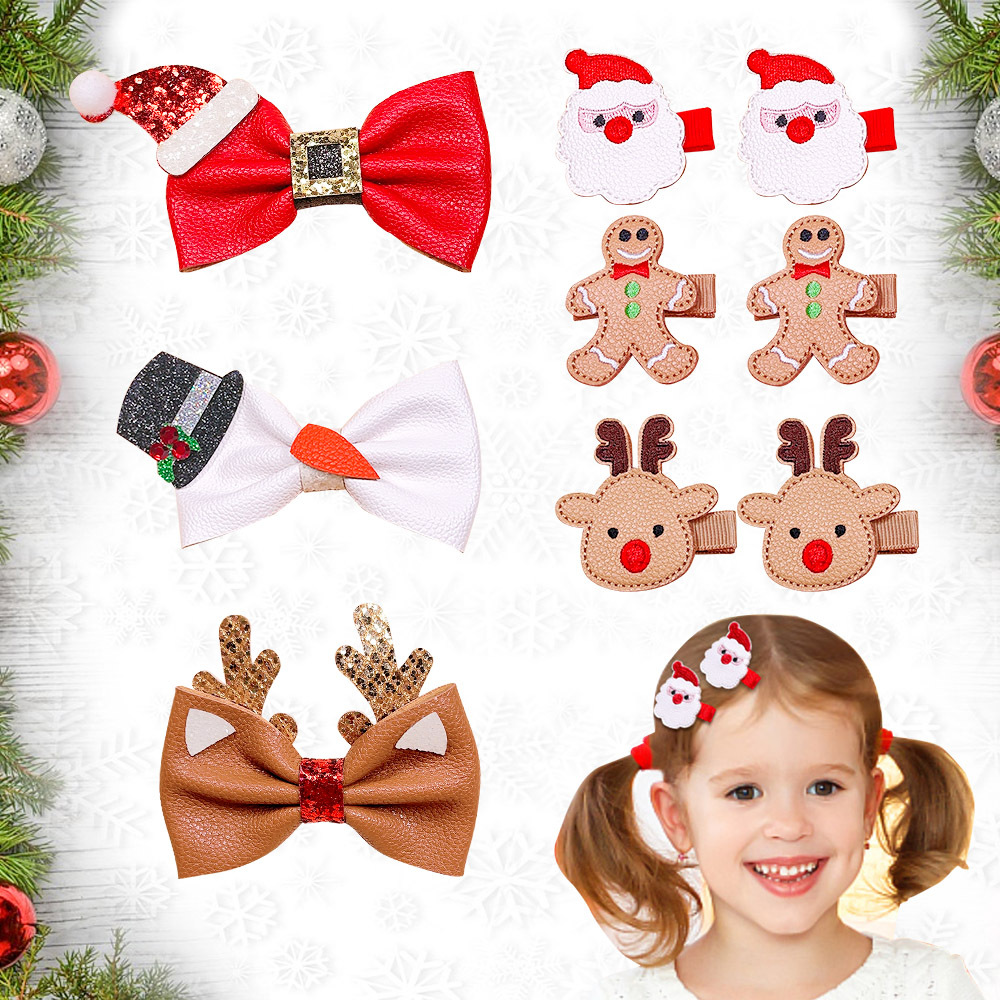 Fermaglio Per Capelli Rosso Natalizio Per Ragazze Fiocco Santa Babbo Natale  Pupazzo Di Neve Tornante Clip Laterale Copricapo Accessori Per Capelli  Regalo Per Bambini - Moda Per Bambini - Temu Italy