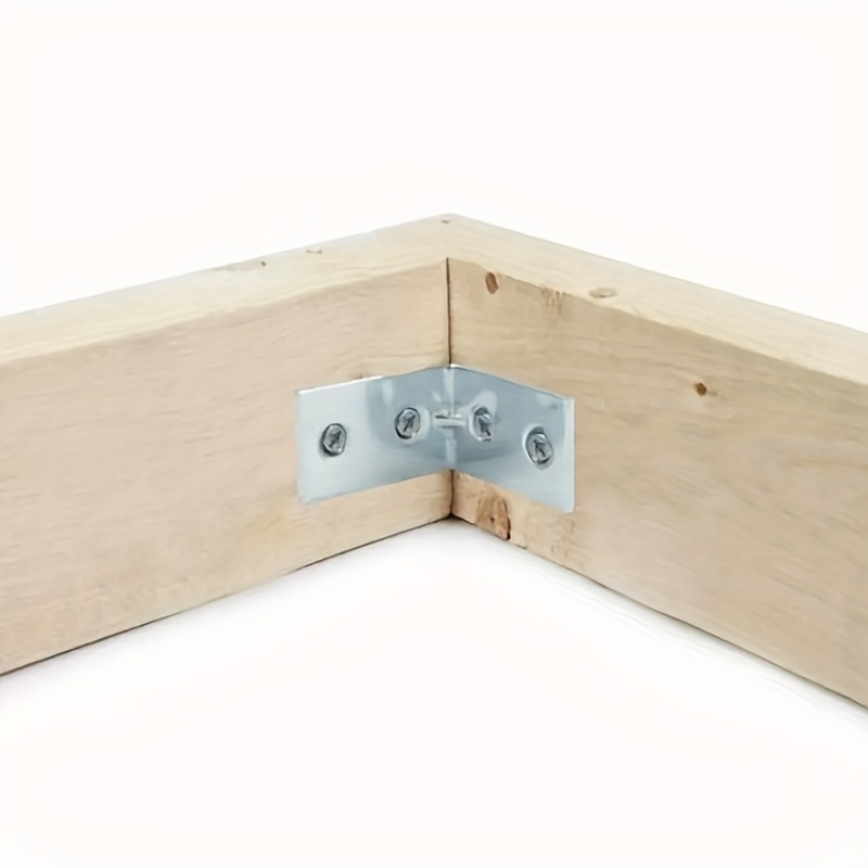 12pcs l shaped brackets metal brackets drawer shelf wall brackets right angle brackets furniture hardware