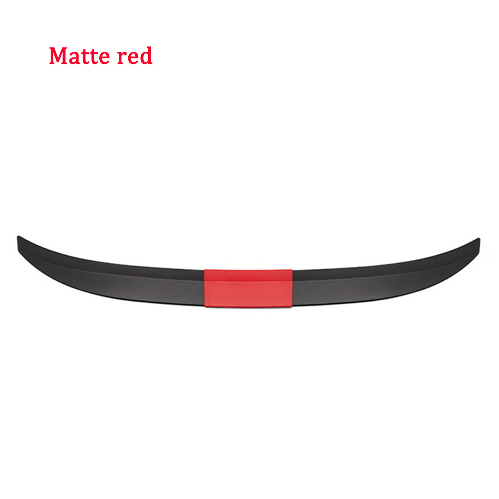 Car Universal Spoiler Racing ABS Three Section Tail Wing Rear Trunk Lip
