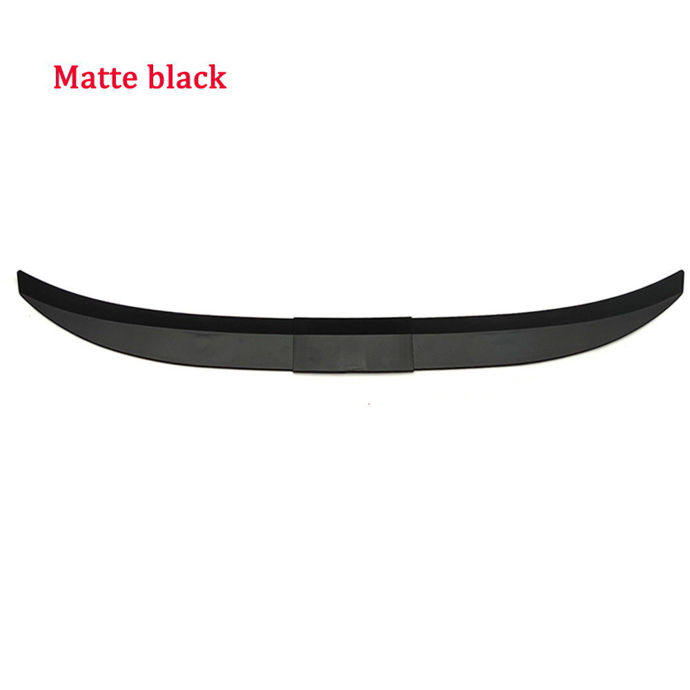 Car Universal Spoiler Racing ABS Three Section Tail Wing Rear Trunk Lip