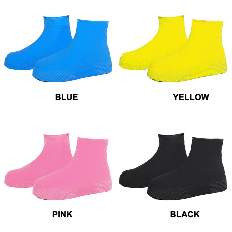 Anti-slip Silicone Rain Shoe Covers Reusable Waterproof Shoes Cover  Protector US