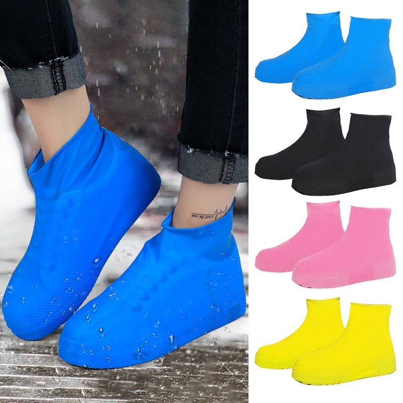 Buy VPVDZ Waterproof Silicone Shoes Covers and Reusable Rain Boots
